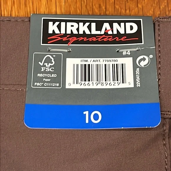 Women’s Brand New W/Tag KIRKLAND Signature Ankle Pants. Lightweight Size 10 - Picture 6 of 10